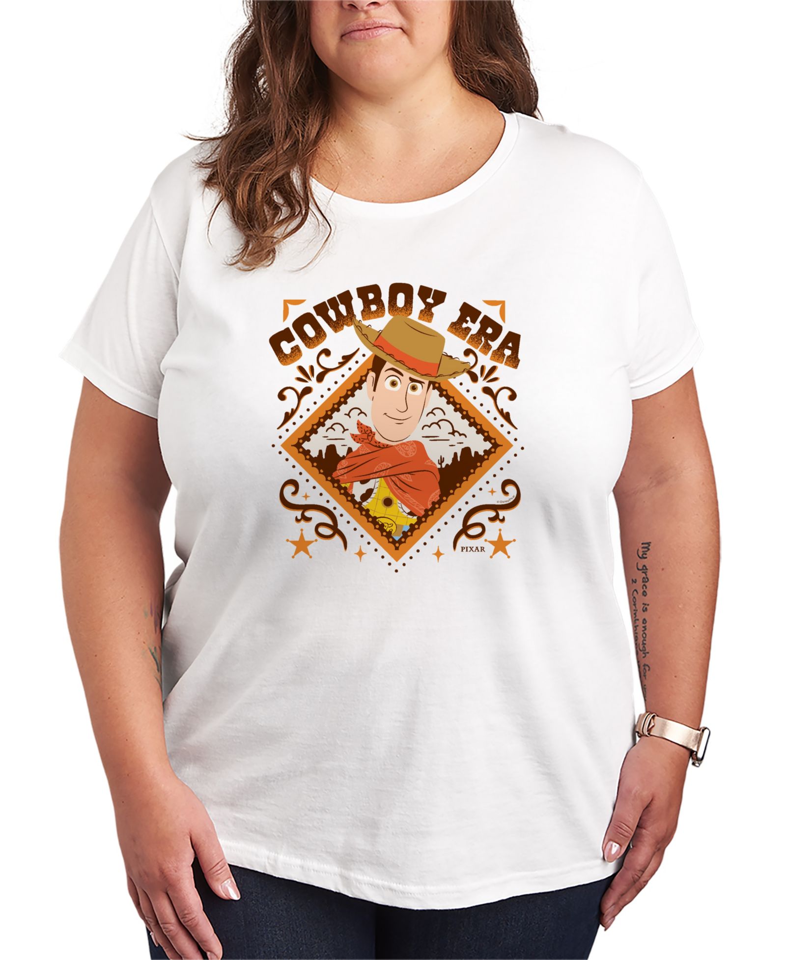 Футболка Hybrid Apparel Plus Size Toy Story 5 Cowboy Era Short-Sleeve Graphic