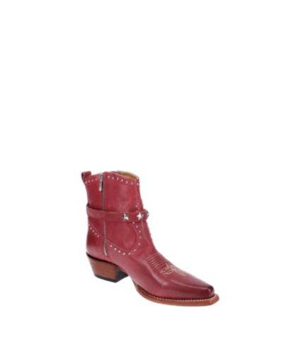 Malibu Beach Women's Premium Western Leather Boots Sandy