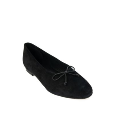 Black suede