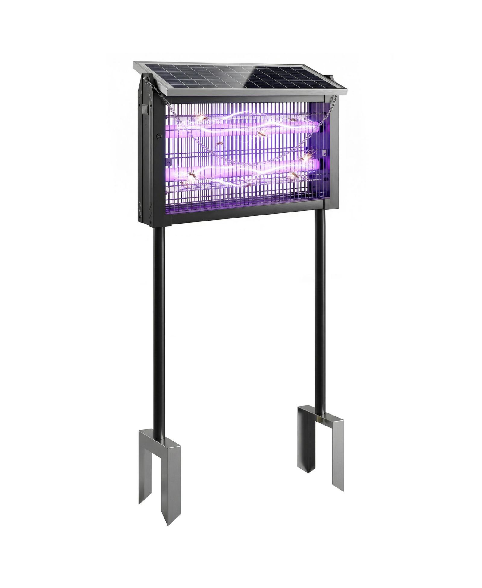 Outsunny Solar Zapper Outdoor Zapper with Cord,