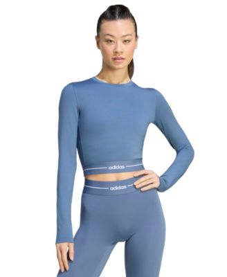 adidas Women's Hyperglam Cropped Training T-Shirt