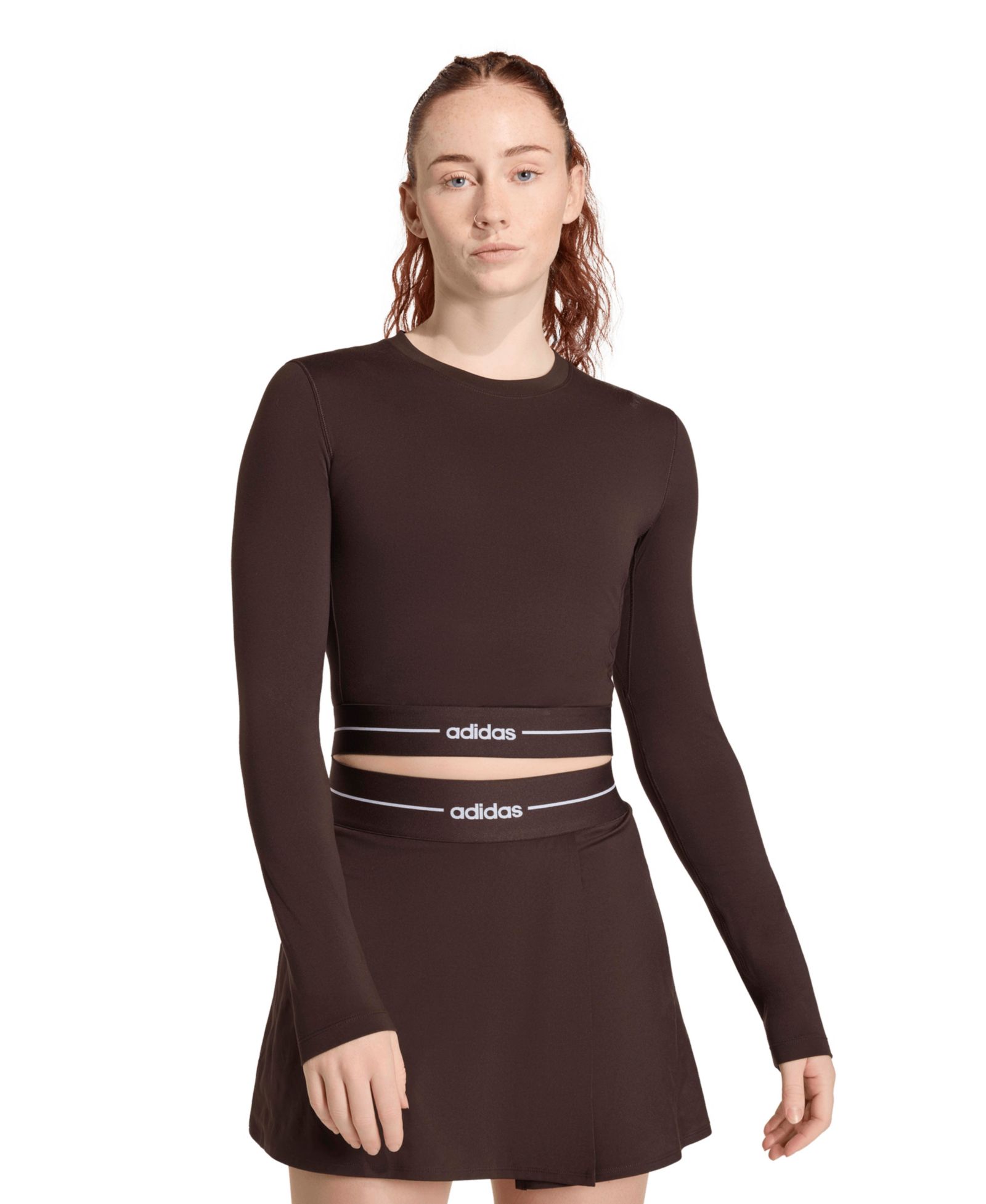 adidas Women's Hyperglam Cropped Training T-Shirt
