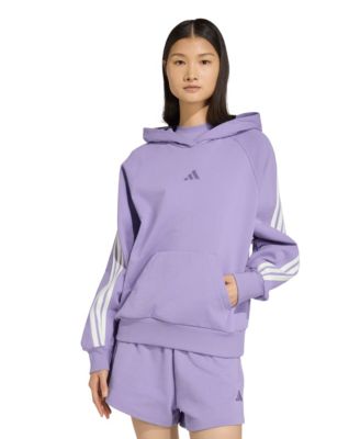 adidas Women's 3-Stripes Pull-On Hoodie
