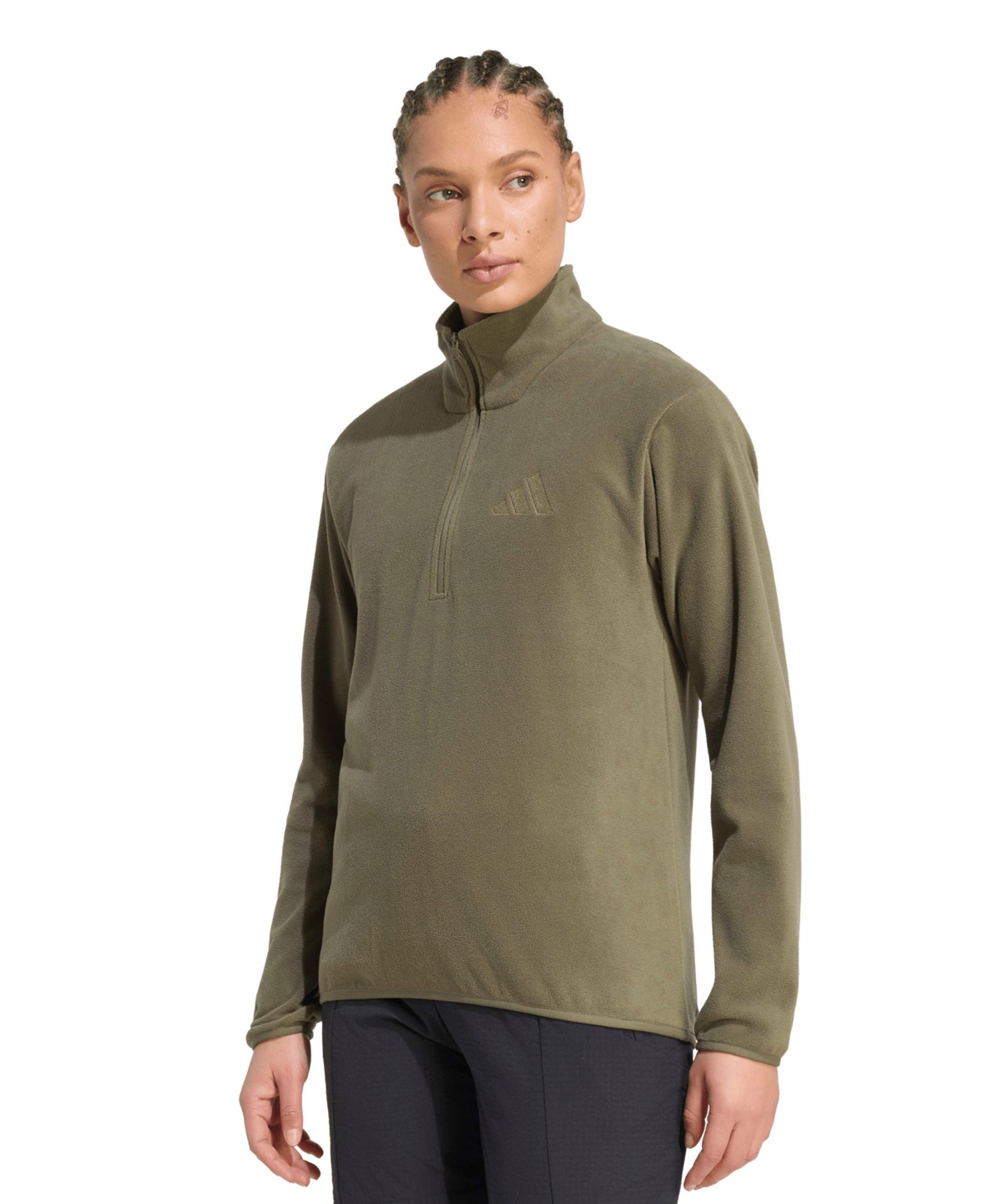 adidas Women's Terrex Multi Essentials Half-Zip Fleece Jacket