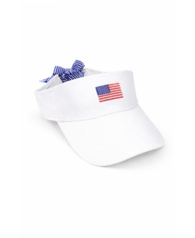 Bits and Bows Женский козырек с американским флагом