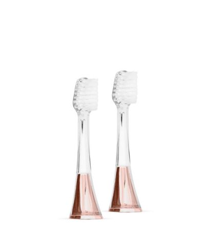 Supersmile Zina45 звуковая зубная щетка, сменные головки хром, 2 шт