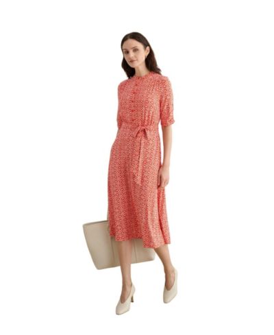 Женское платье Hobbs London Cathy 3/4 Sleeve Jersey Midi