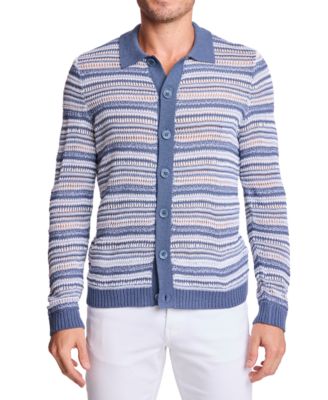 Paisley & Gray Мужская рубашка с длинным рукавом и полной планкой