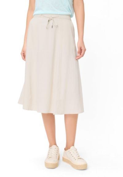 Olsen Women's Twill A-Line Skirt