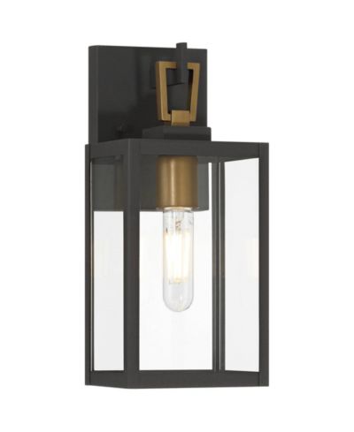 Настенный уличный светильник Possini Euro Design Trystin, латунь, 13 дюймов