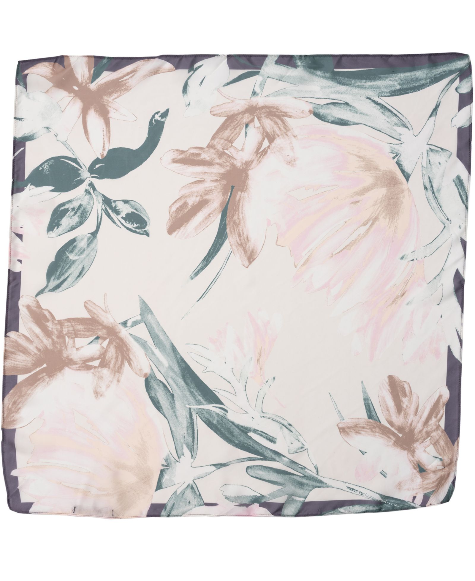 Vince Camuto Brush Floral Square Scarf