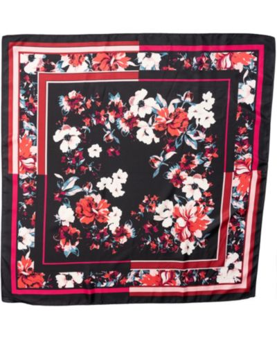 Квадратный шарф Vince Camuto Posy Floral Border