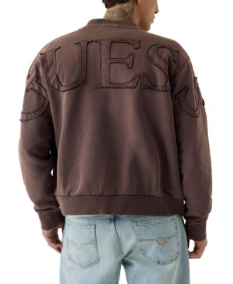 Мужская толстовка GUESS с логотипом и молнией