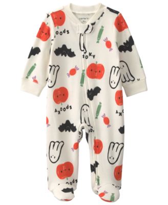 Детский комплект из ромпера и шапки Carter's Halloween 2-Way Zip Sleep & Play