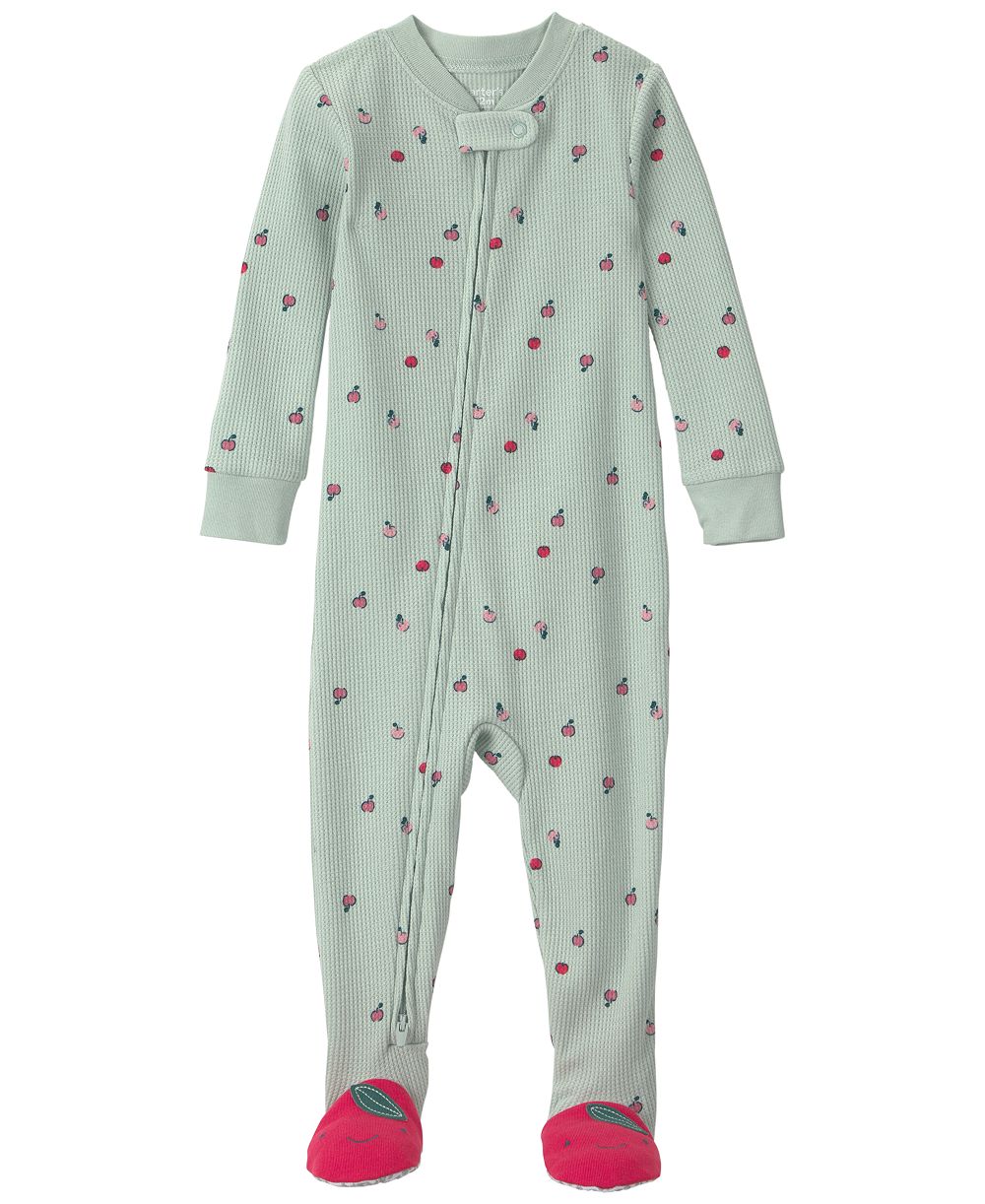 Детская пижама Carter's Apple Thermal с длинным рукавом