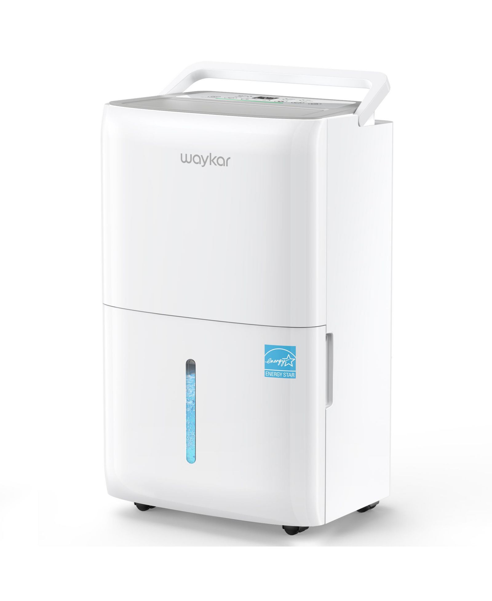 Waykar 80 Pint Energy Star Dehumidifier for Rooms Basement Space up to 5000 Square feet