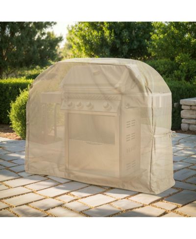 Asagikoiai  Waterproof Heavy-Duty Outdoor BBQ Grill Cover