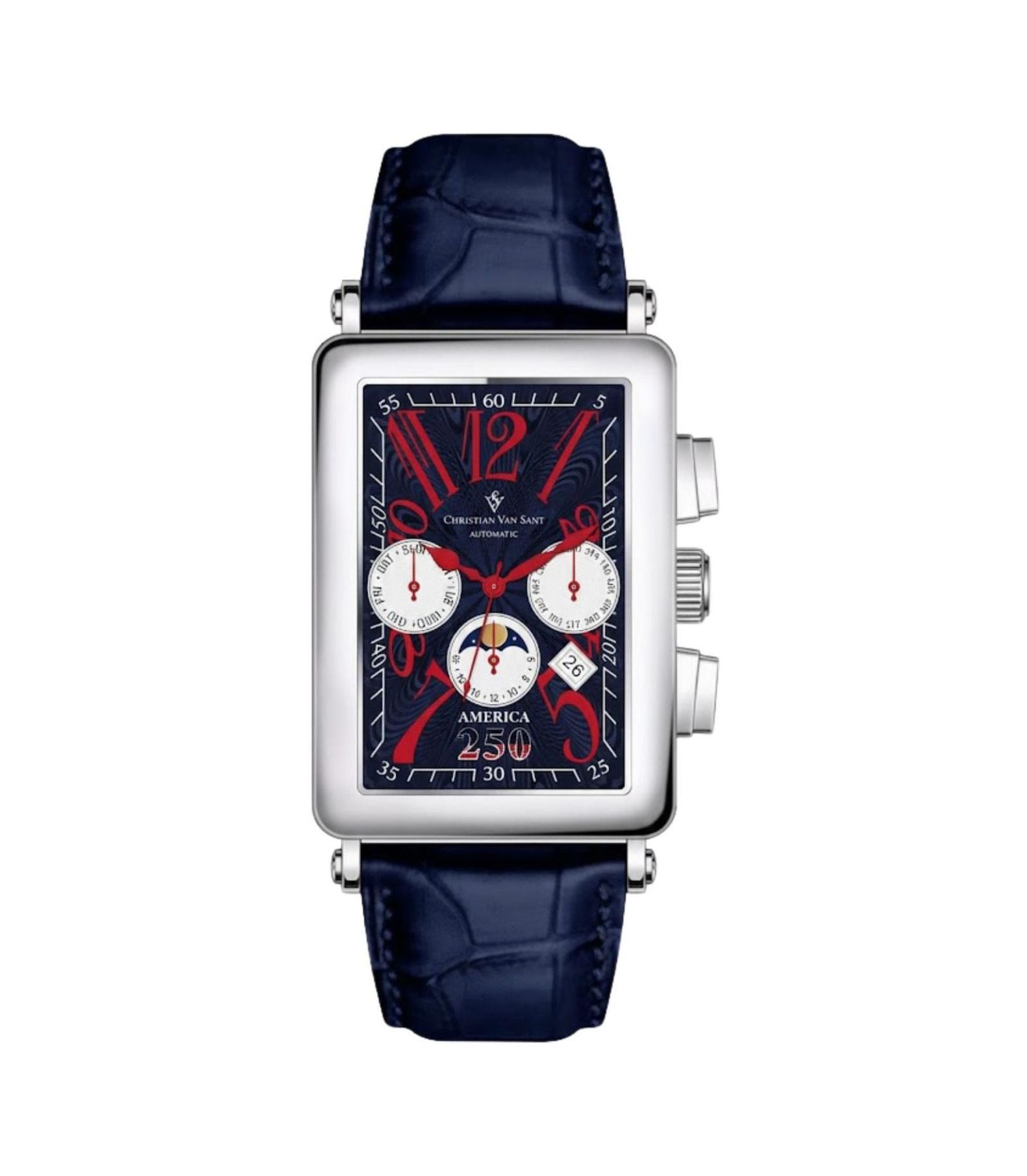 Мужские часы Christian Van Sant Anniversary Blue Dial - CV9250