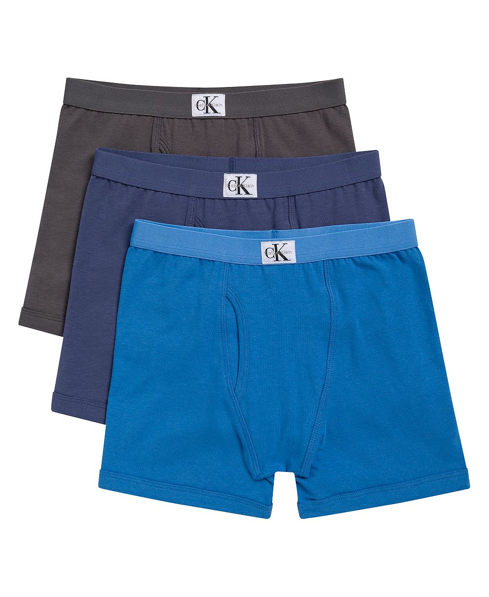 Calvin Klein Детские боксеры, 3 шт.