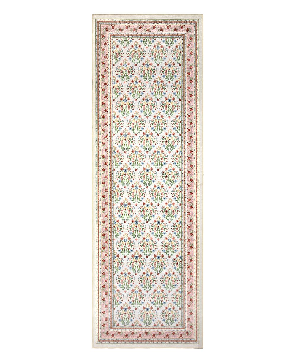 Коврик-дорожка Laura Ashley Deaney с принтом из шенилла, 24" x 72"