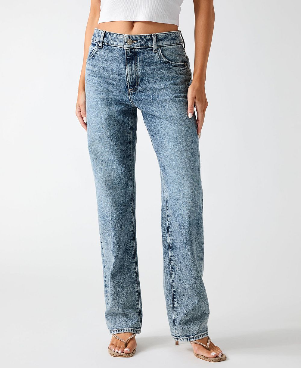 Джинсы GUESS Women's Gaia Relaxed Straight
