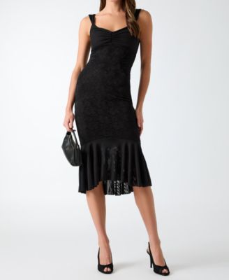 GUESS Женское платье midi Caitlyn Sleeveless