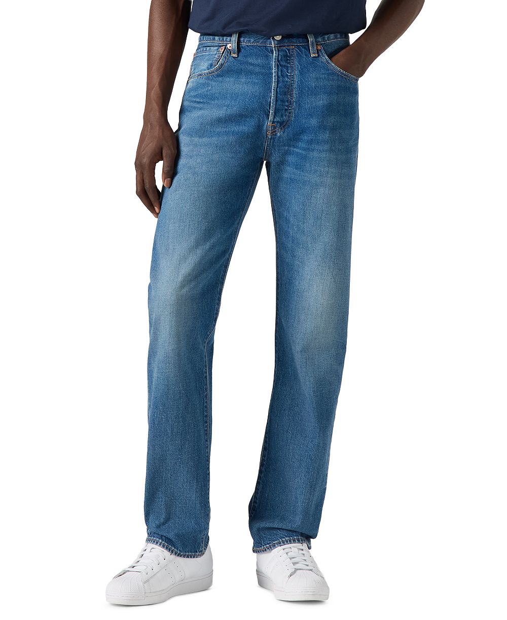 Джинсы Levi's Men's 501® Regular-Fit Lightweight Button Fly