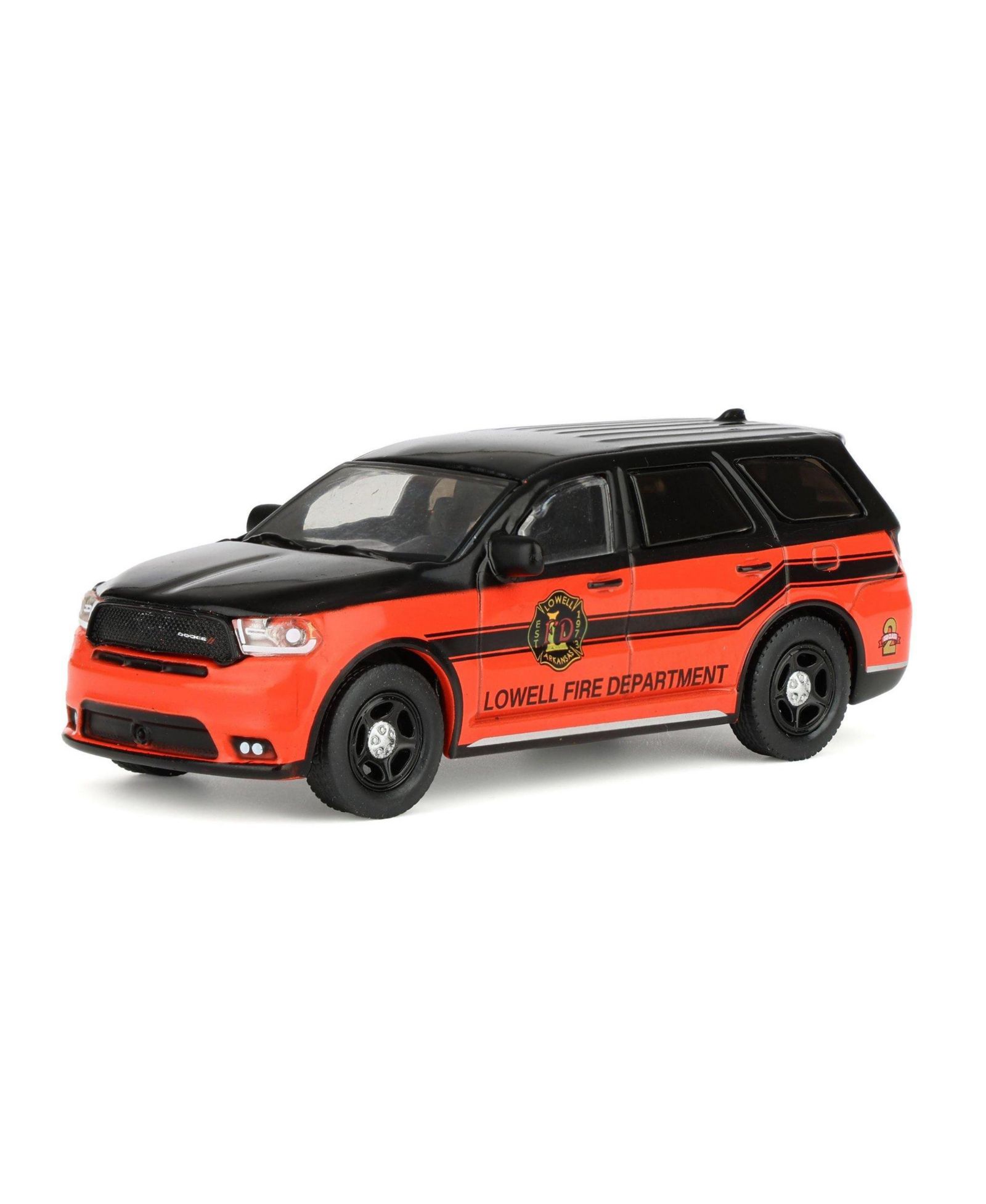 Моделька Greenlight 1/64 2019 Dodge Durango Arkansas Lowell Fire Department