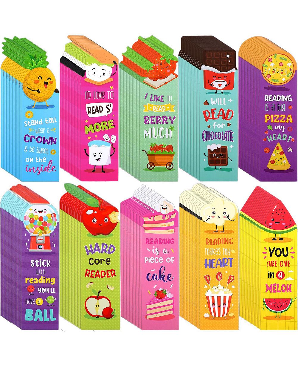 GNUADZ Ароматизированные закладки для книг GNUADZ Fruit Food Theme Gifts