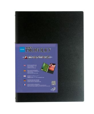 Itoya Art Profolio Advantage Портфолио с прозрачными страницами PolyGlass для 11x14"