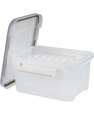 IRIS USA WeatherPro Photo Storage with 7 Inner 4" x 6" Cases, Organization Container