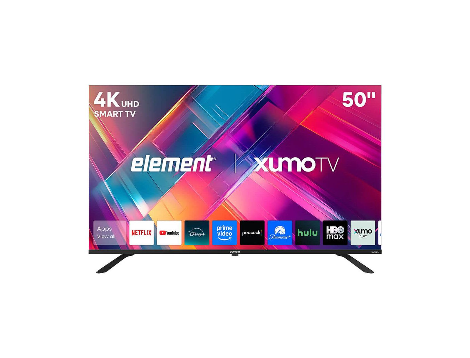 Smart TV Element 50" Revolution Series 4K UHD LED HDR Streaming HDMI USB - E550AE50CG