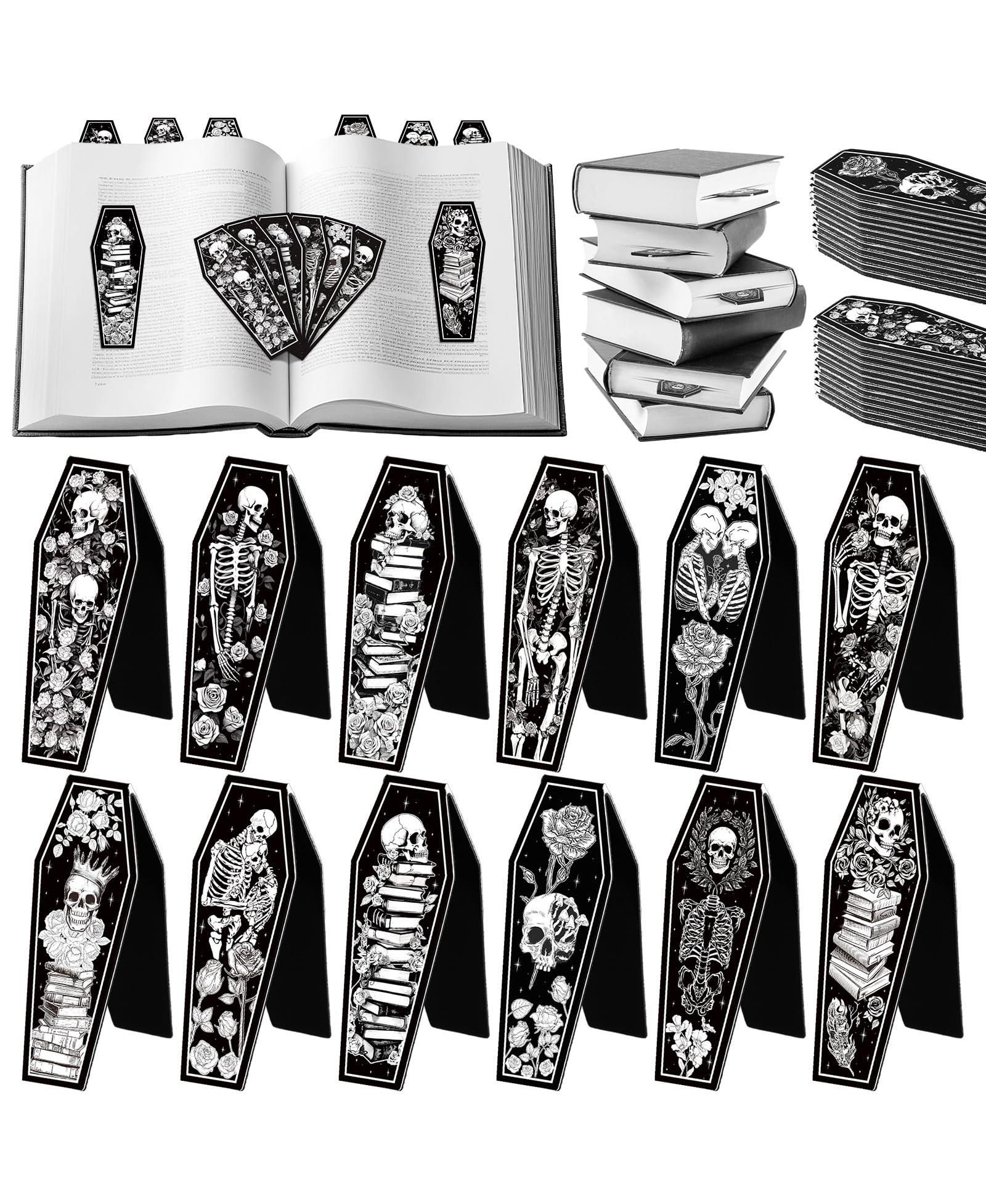 GNUADZ Snowflake Magnetic Bookmarks Winter Reading Gifts