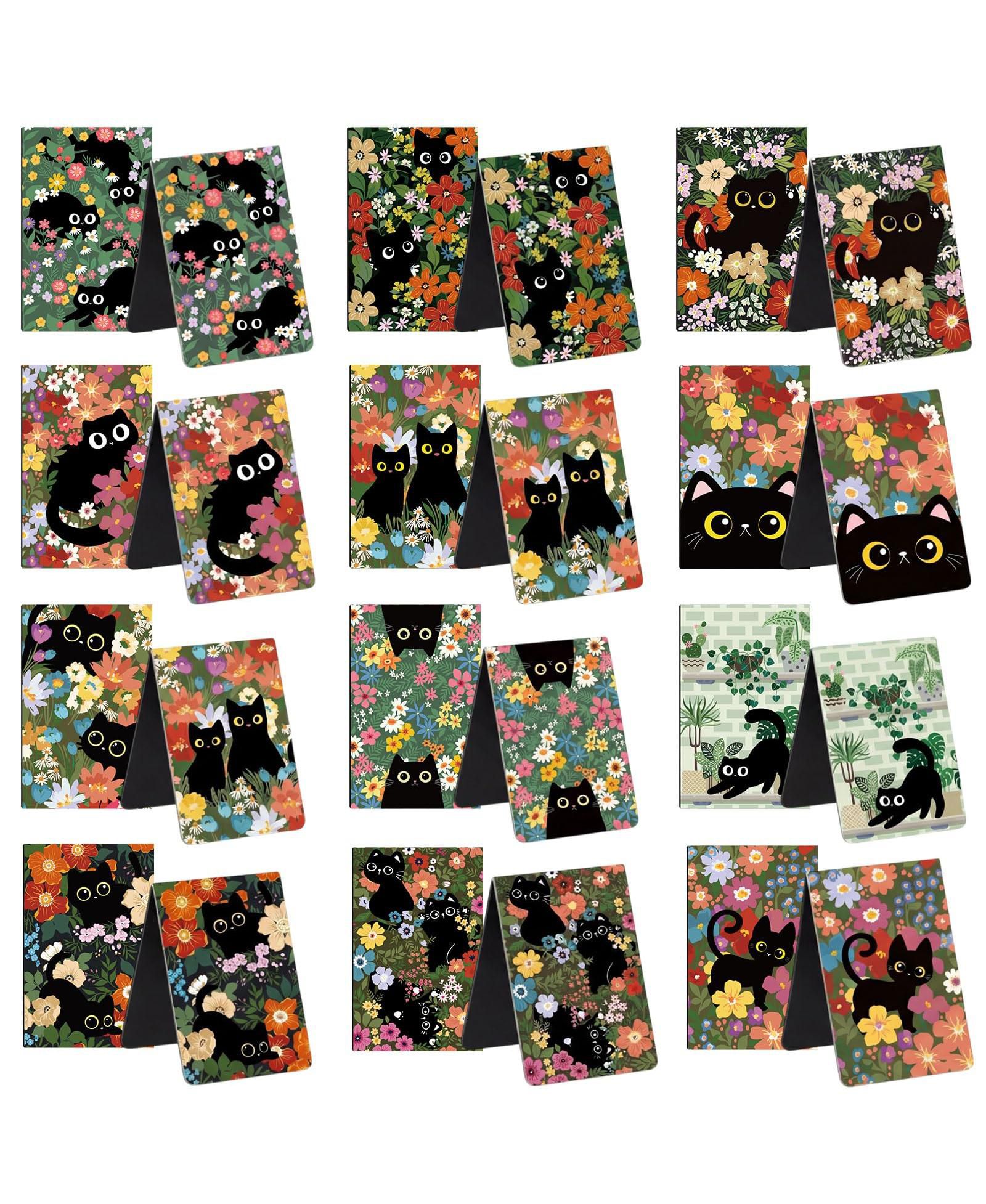 GNUADZ Cat Magnetic Bookmarks Teacher Gift