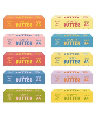 GNUADZ Butter Stick Bookmarks Reading Page Markers