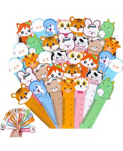 GNUADZ Cute Animal Bookmarks Reading Ruler Page Markers Gift