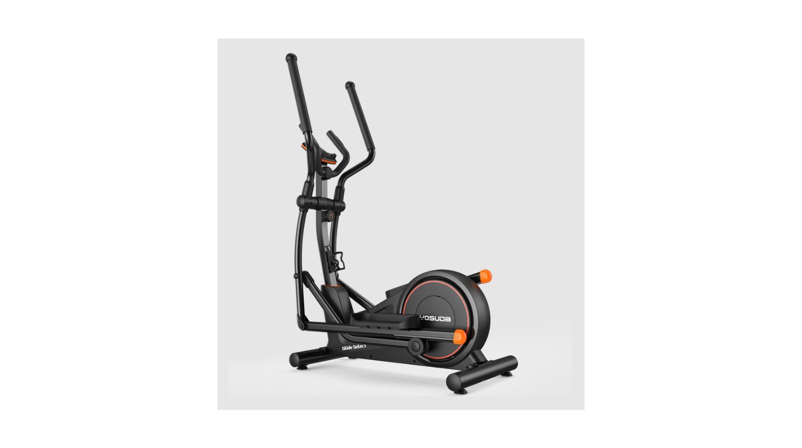 FED FITNESS Glide Pro-Level Elliptical, 20" Stride,  Ultra Quiet Magnetic Drive with 16 Levels, 4-in-1 Modes and Bluetooth for Home Gym