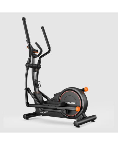 FED FITNESS Glide Pro-Level Elliptical, 20" Stride,  Ultra Quiet Magnetic Drive with 16 Levels, 4-in-1 Modes and Bluetooth for Home Gym
