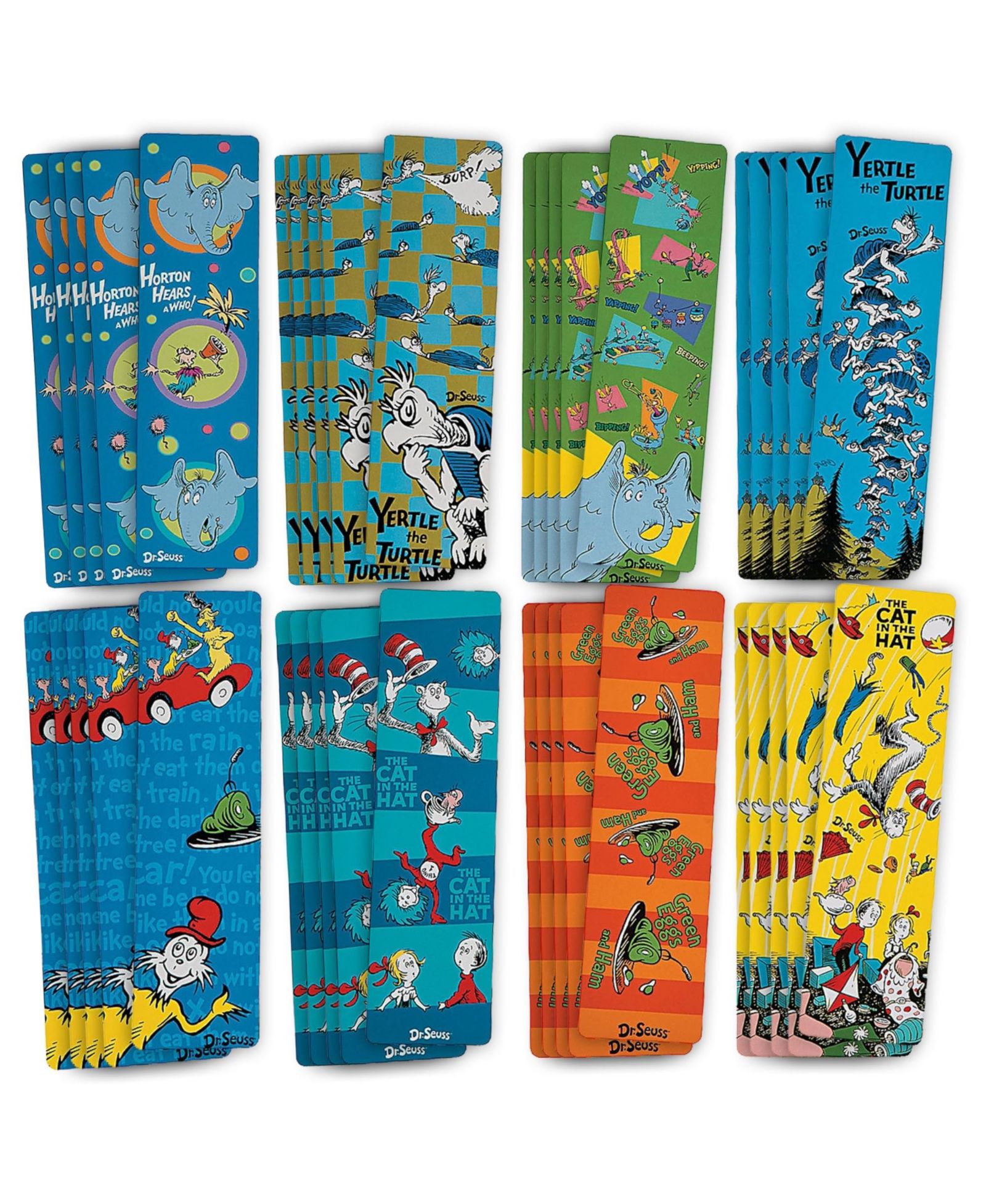 GNUADZ Dr Seuss Bookmarks Assorted