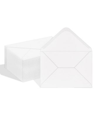 GNUADZ V-Flap Envelopes for Invitations Cards Photos