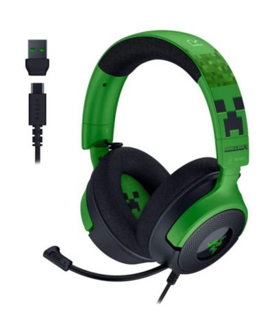 Razer Kraken V4 X Minecraft Edition Wired Gaming Headset