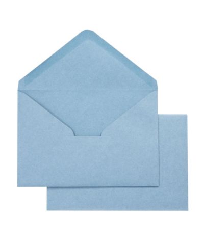 Matte dusty blue
