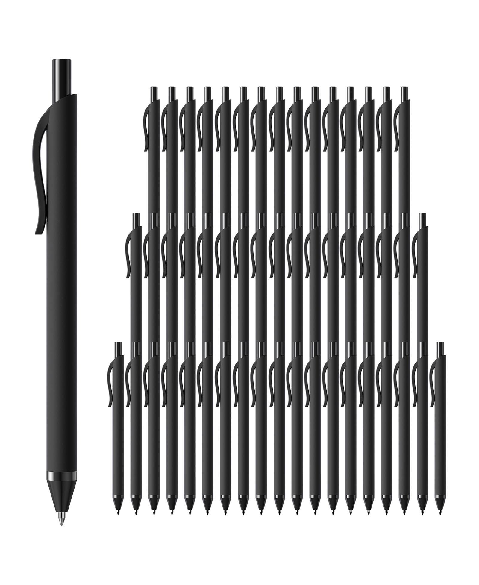 GNUADZ Ink Ballpoint Pens Retractable 1.0mm 50 Pack