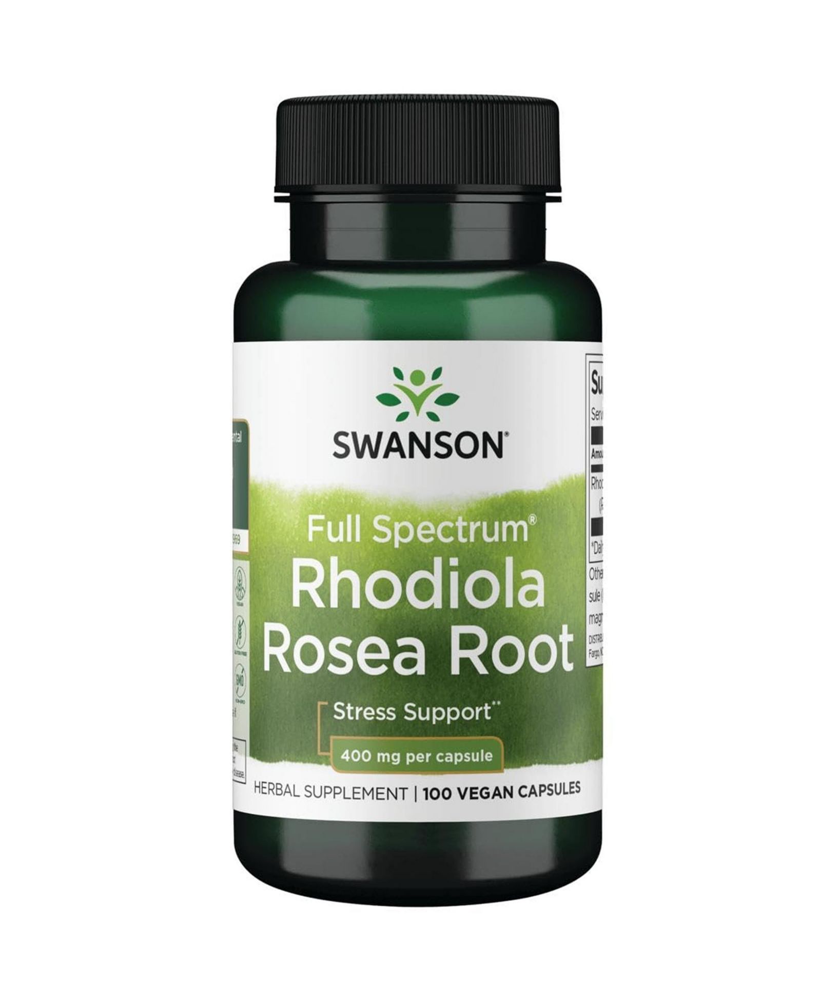 Добавка Swanson Premium Brand Rhodiola Rosea Root 100 Capsules