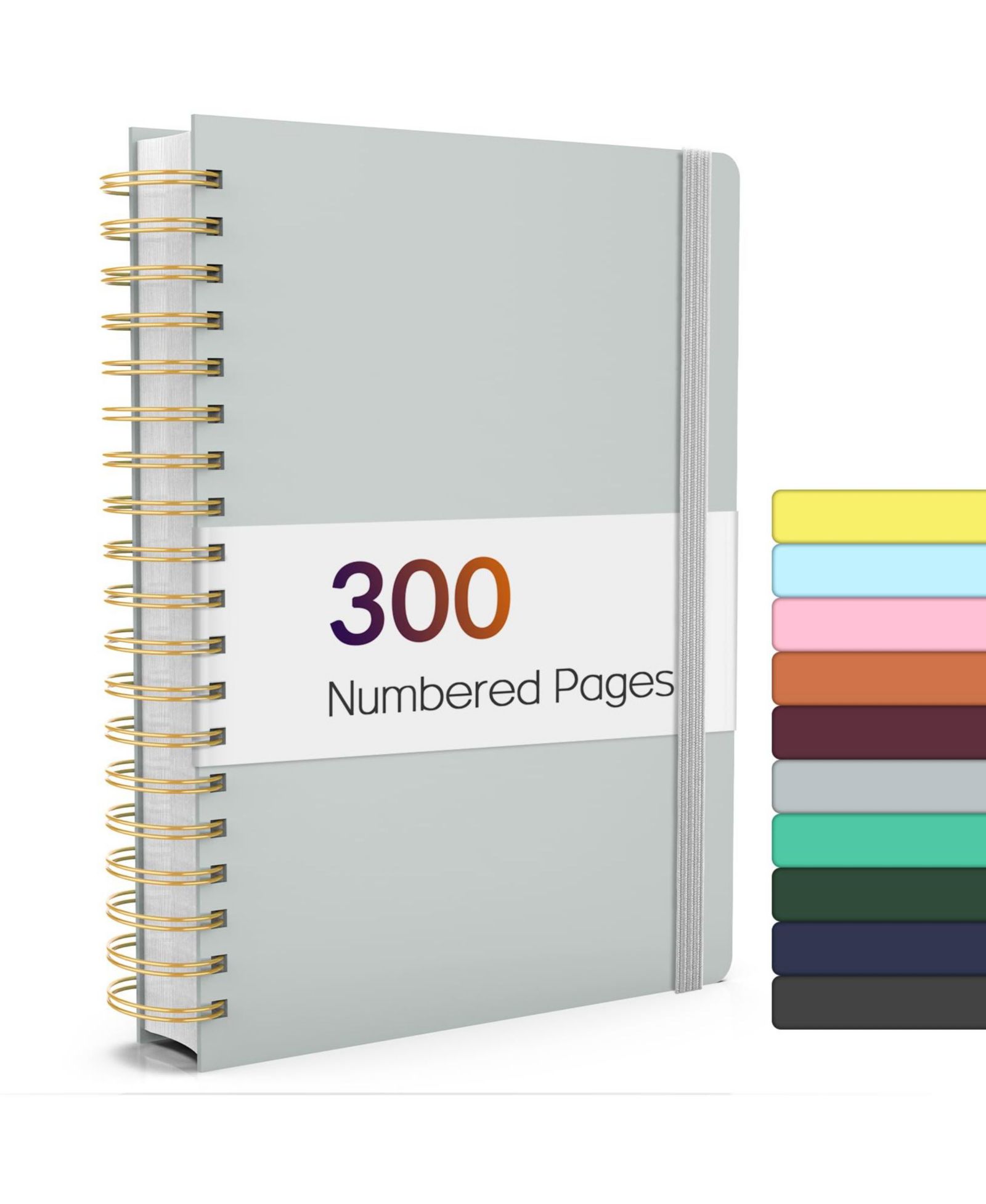 GNUADZ Spiral Journal Notebook Lined Hardcover