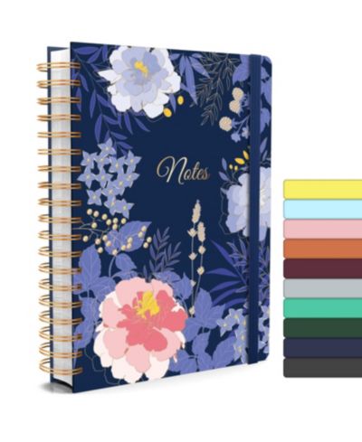 Blue floral b5