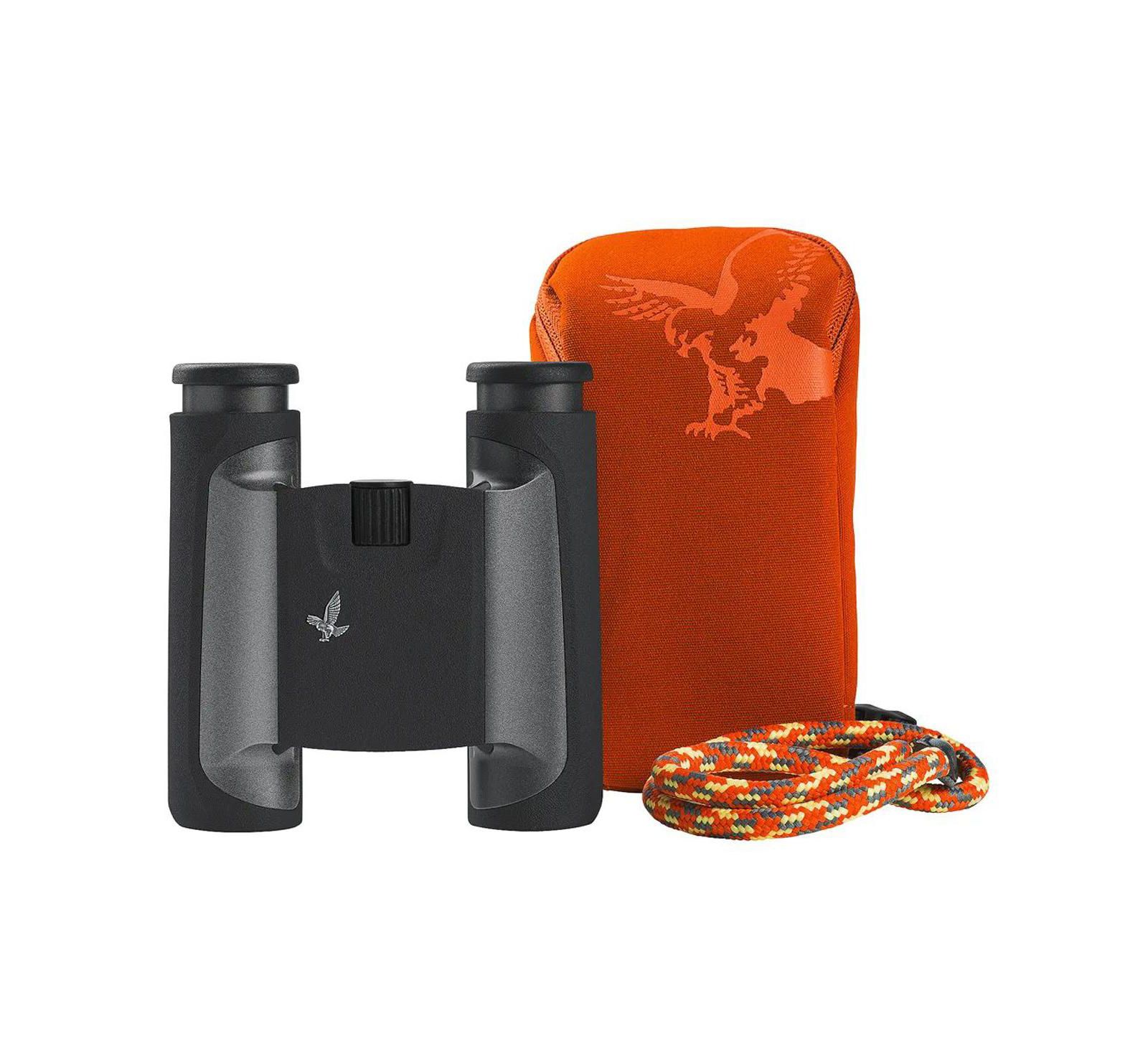 Swarovski Optik 8x25 CL Pocket Mountain Waterproof Roof Prism Binocular with 6.8 Degree Angle of View, Anthracite