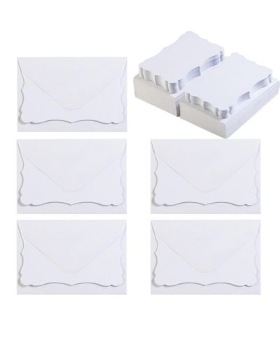 Мини-конверты GNUADZ Blank Note Cards самоклеящиеся