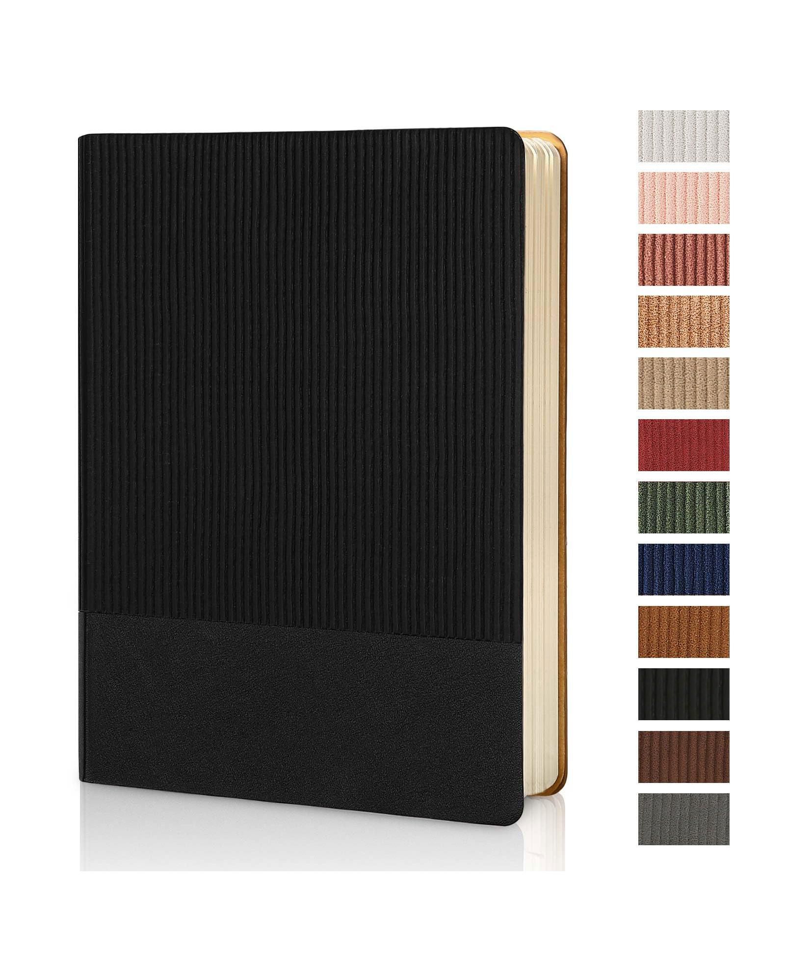 GNUADZ Lined Journal Notebook A5 PU Leather 216 Pages