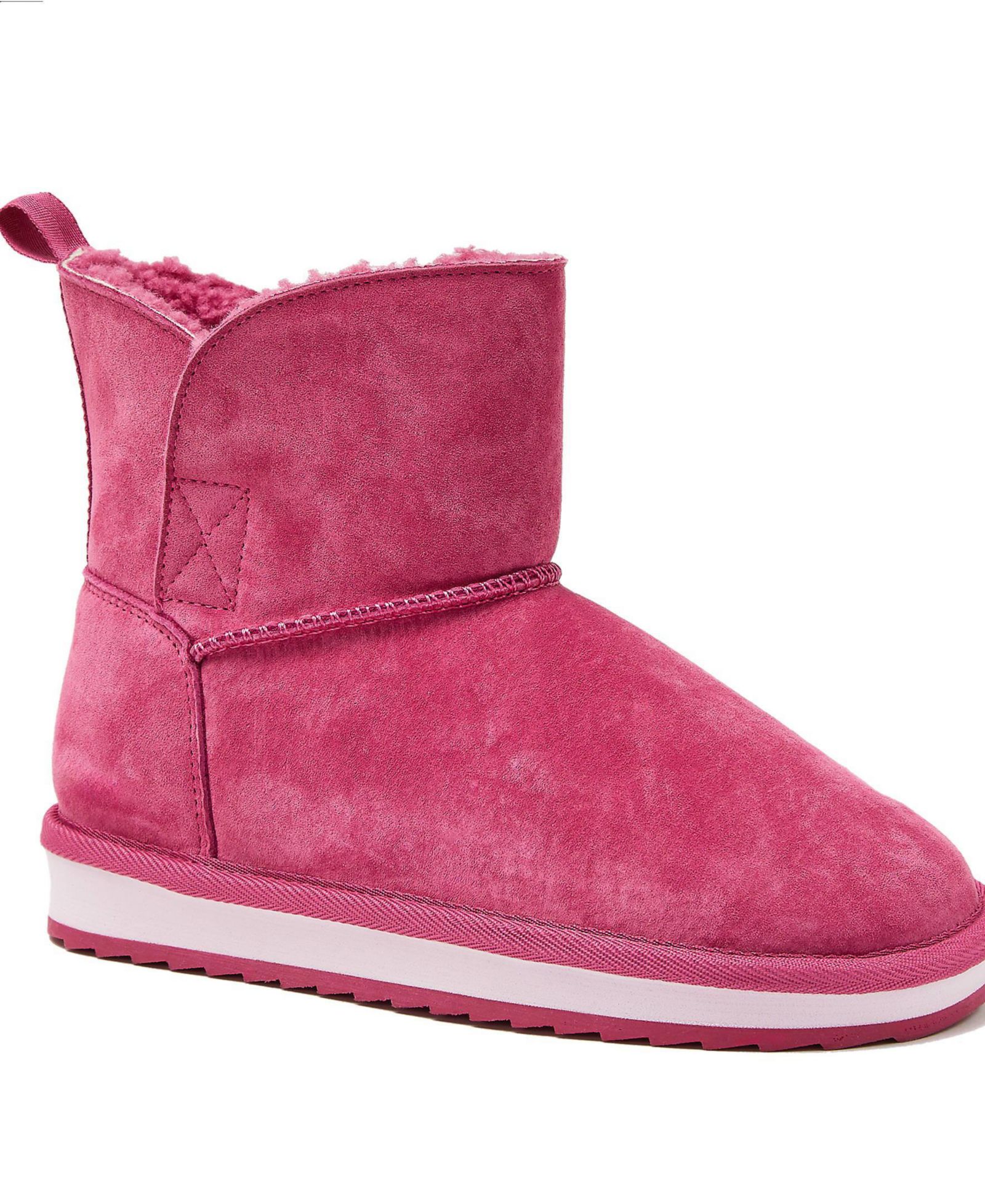 Lands' End Kids Lined Suede Indoor Outdoor Boots